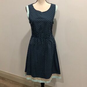 S.Oliver blue A line  dress EUC SZ 40